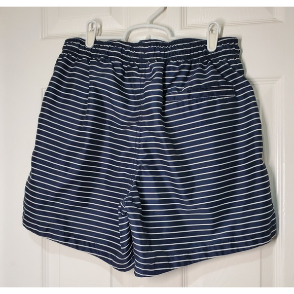 H&M Men’s Swim Shorts – Size M – Nautical Stripe, Mesh Lined - Picture 3 of 5
